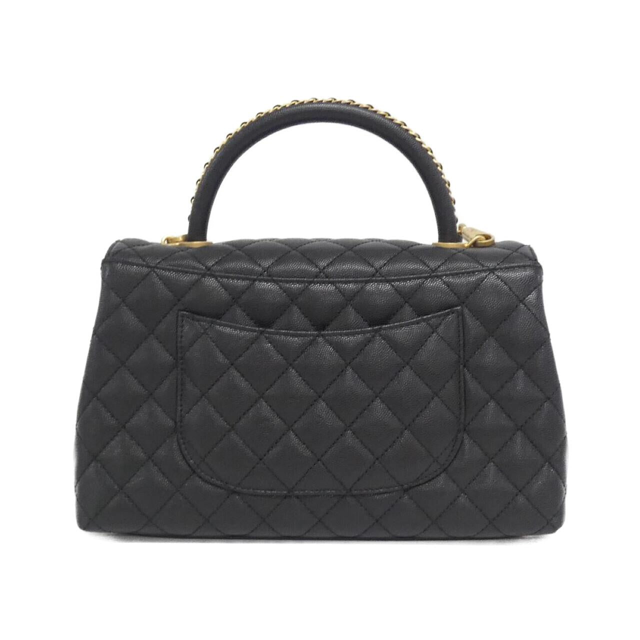 Chanel Coco Handle Caviar Skin Bag