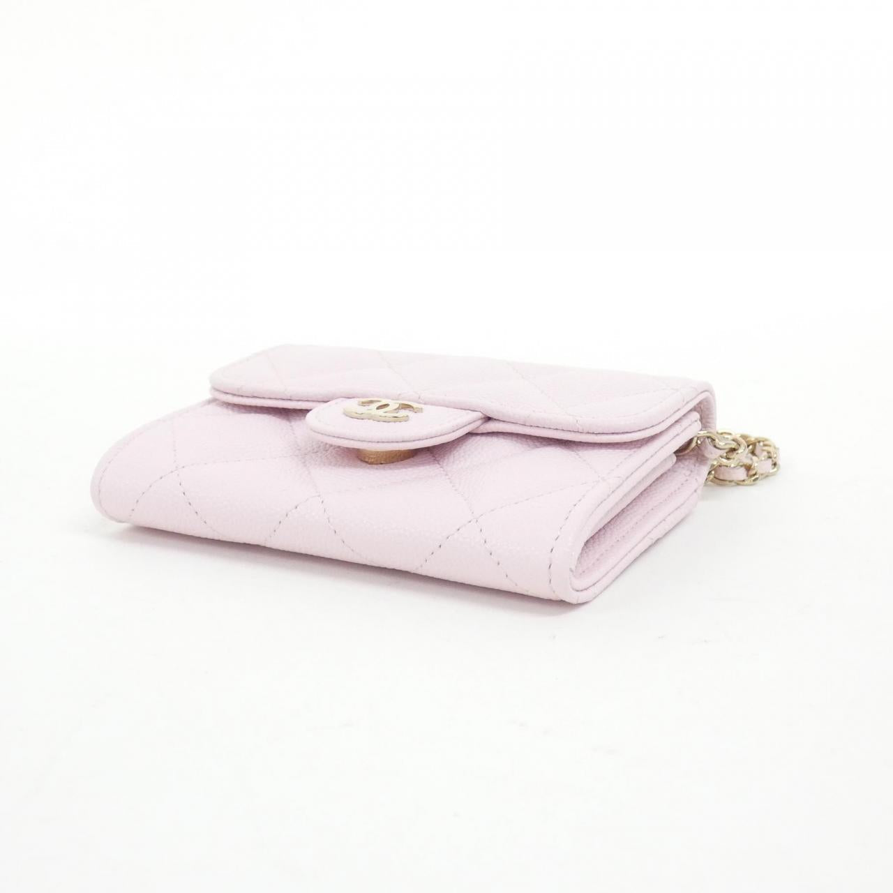 Chanel Timeless Classic Line Caviar Card Case
