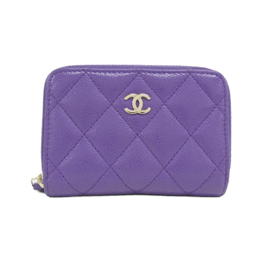 Chanel AP0216 Caviar Skin Coin Case