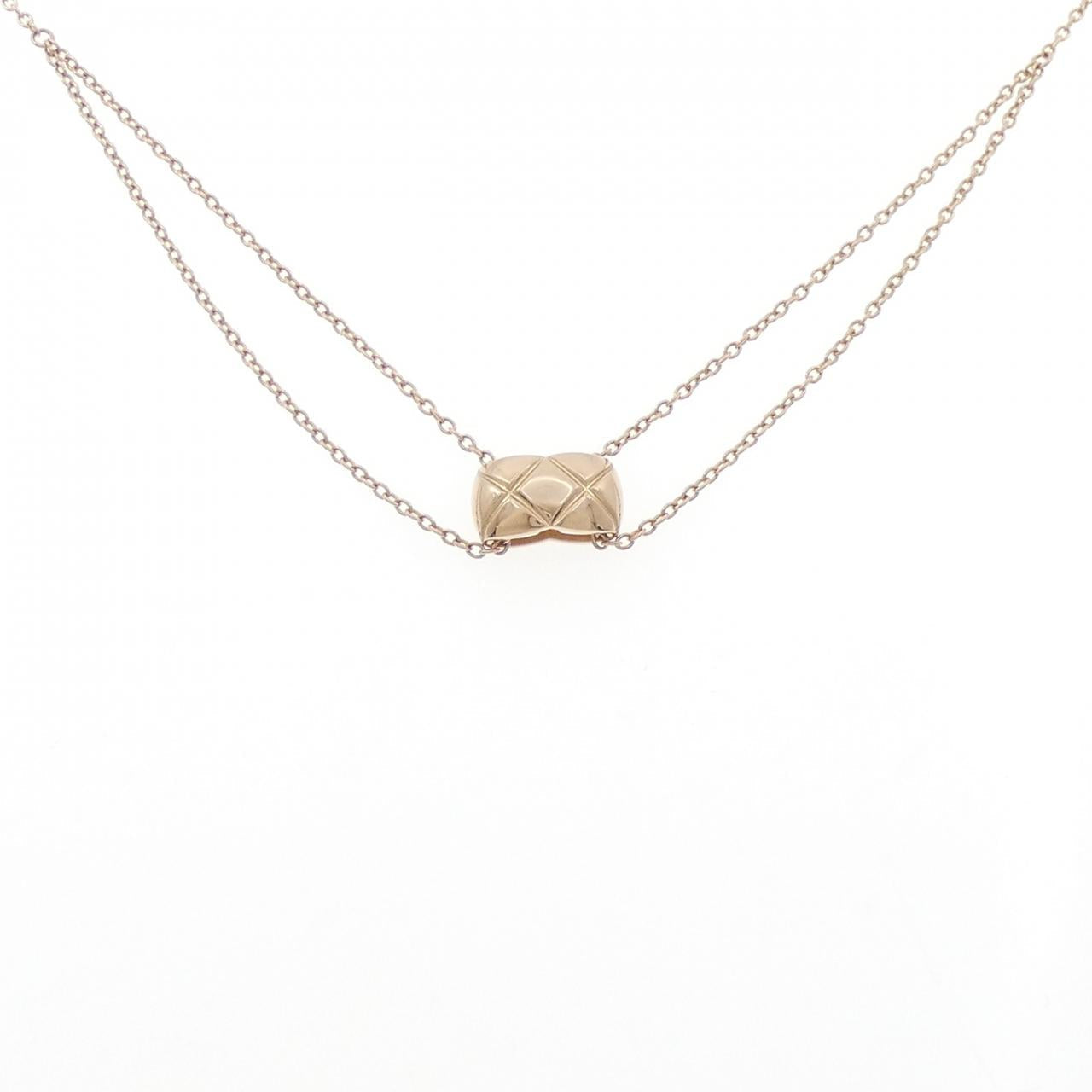 Chanel Coco Crush 750 Pink Gold Necklace