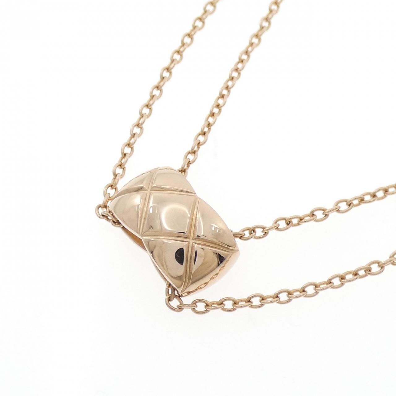 Chanel Coco Crush 750 Pink Gold Necklace