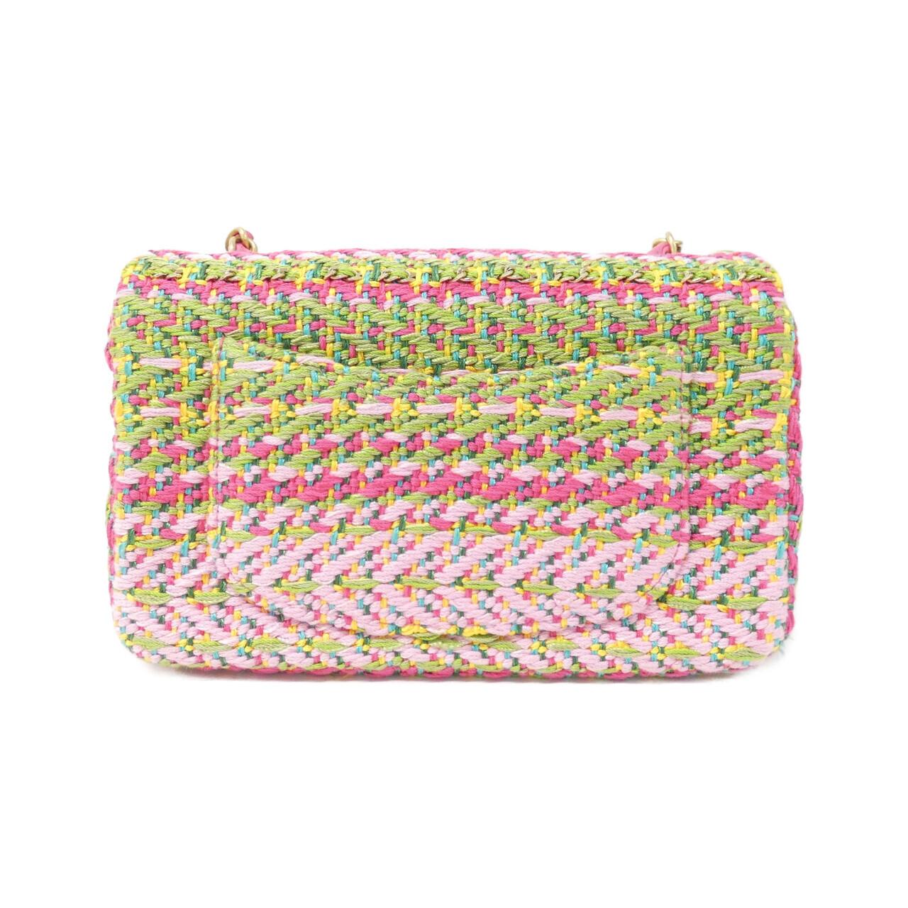 Chanel Cotton Mix Fiber Shoulder Bag