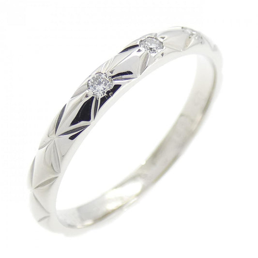 Chanel Matelassé Platinum 950 Diamond Ring