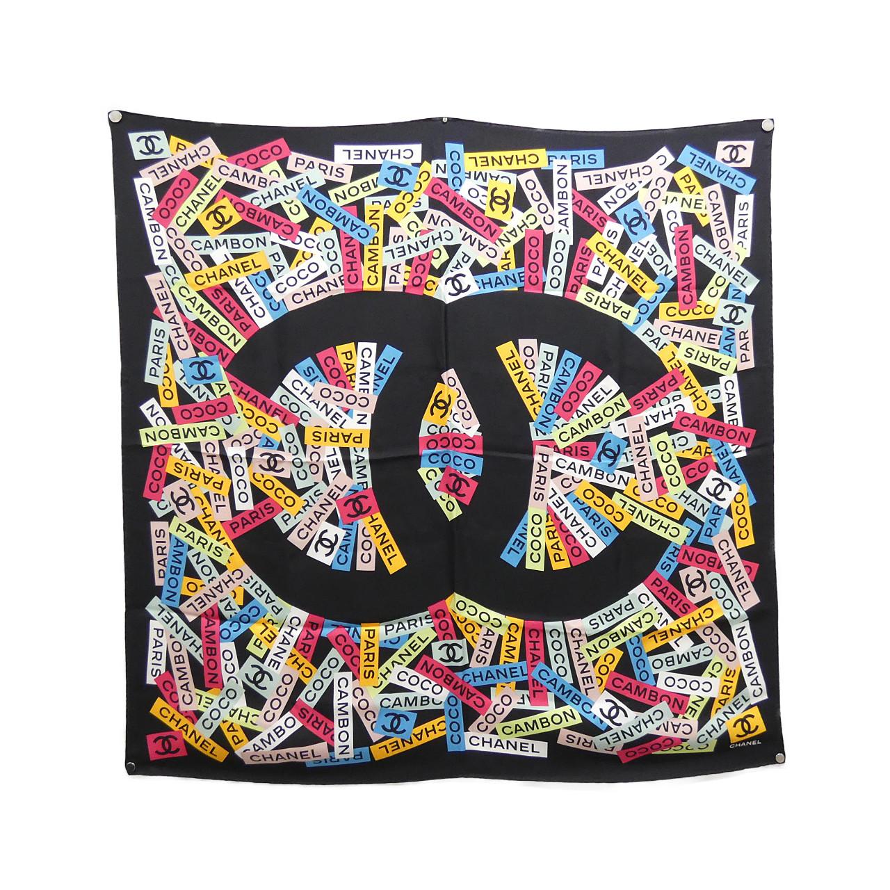 Chanel Scarf Silk Scarf