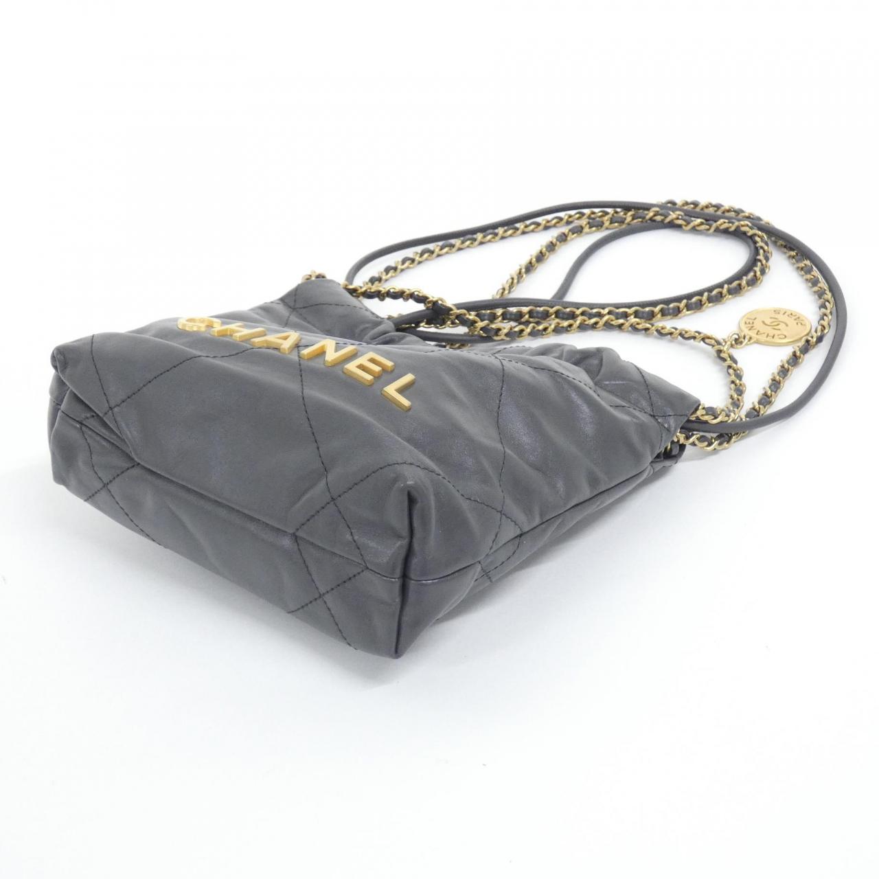 Chanel CHANEL 22 Calfskin Shoulder Bag