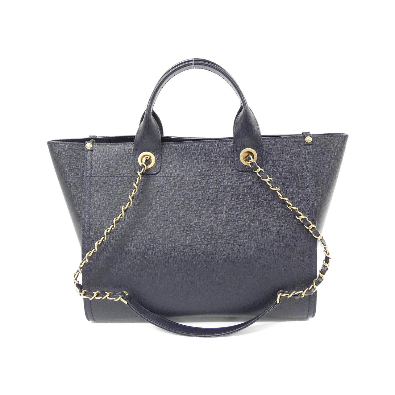 Chanel Deauville Caviar Skin Bag