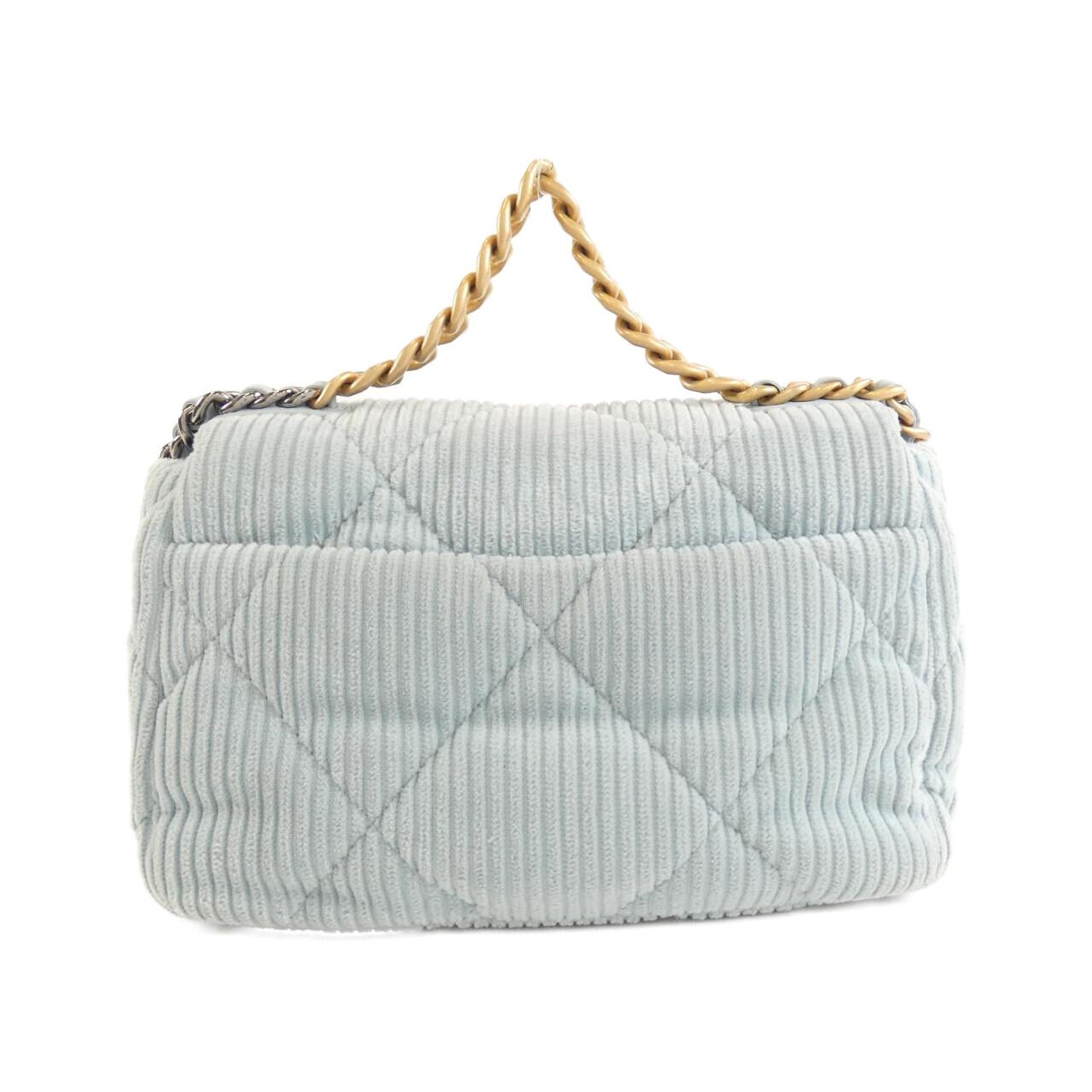 Chanel Chanel 19 Corduroy Shoulder Bag
