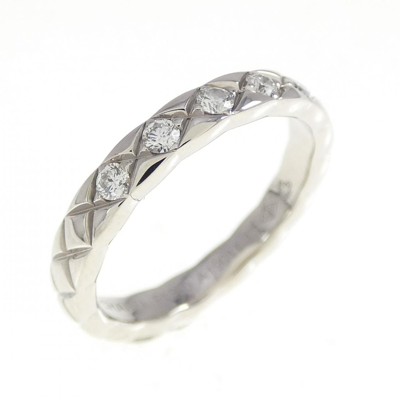 Chanel Coco Crush Platinum Diamond Ring