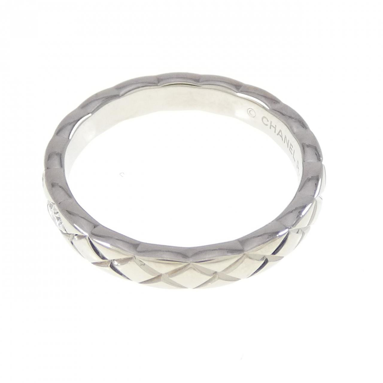 Chanel Coco Crush Platinum Diamond Ring
