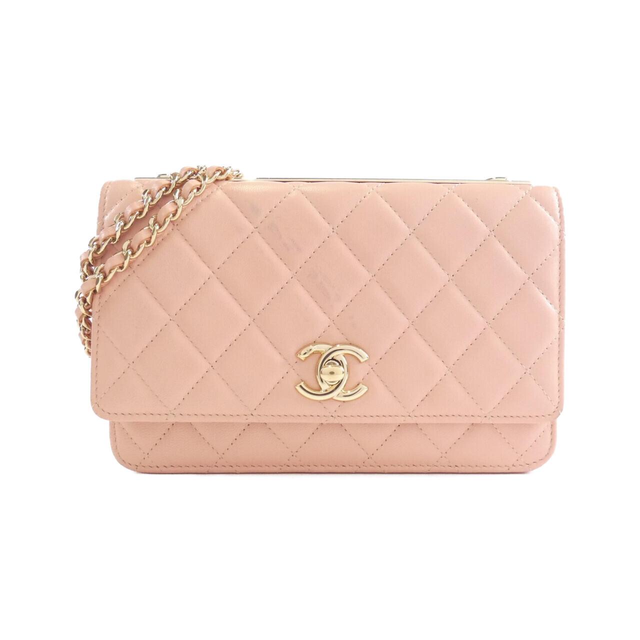Chanel Chain Wallet Lambskin Wallet