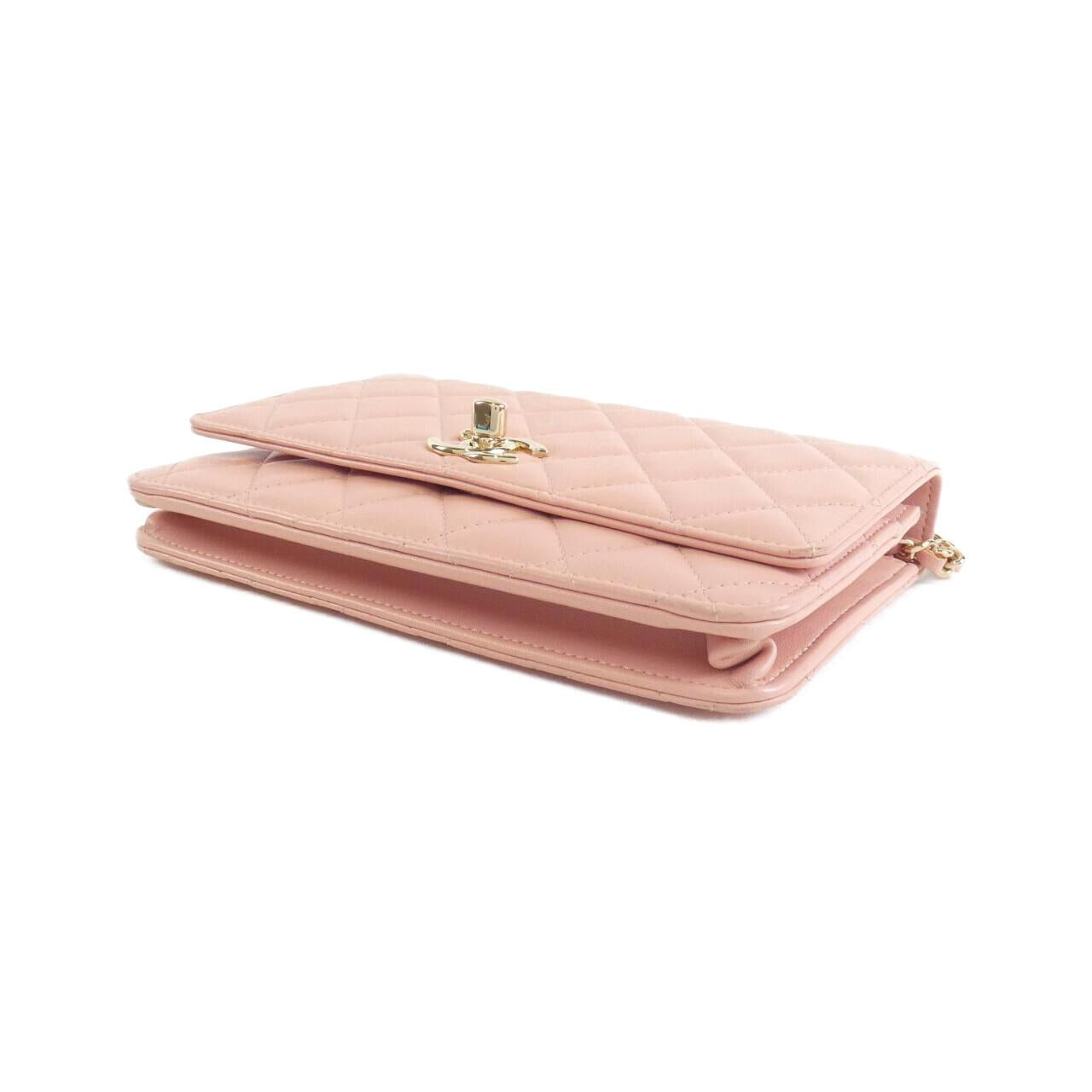 Chanel Chain Wallet Lambskin Wallet