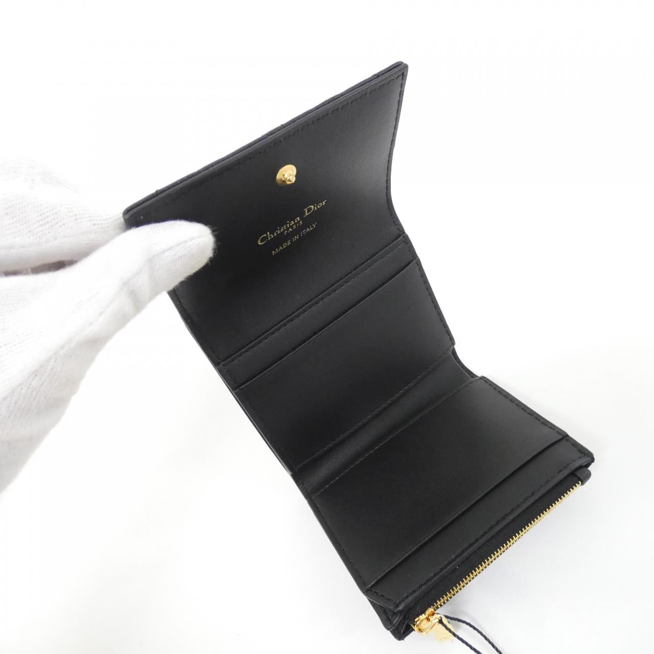 Christian Dior Dior Caro Calfskin Wallet