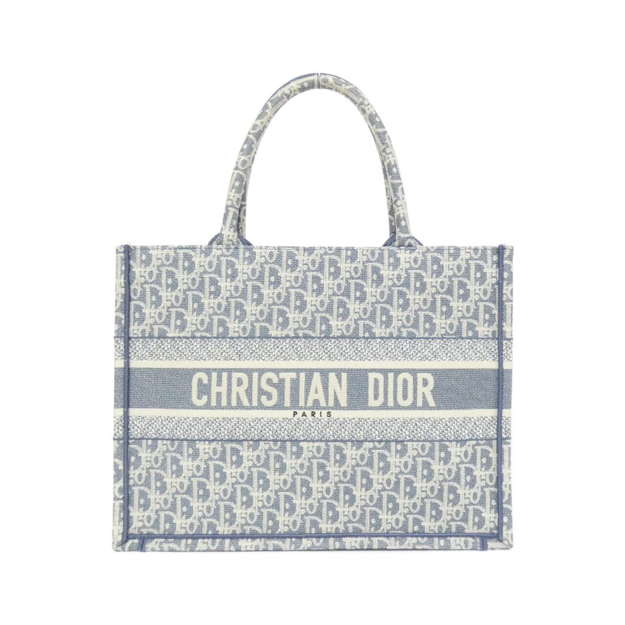 Dior DIOR BOOK TOTE Oblique Canvas Tote Bag
