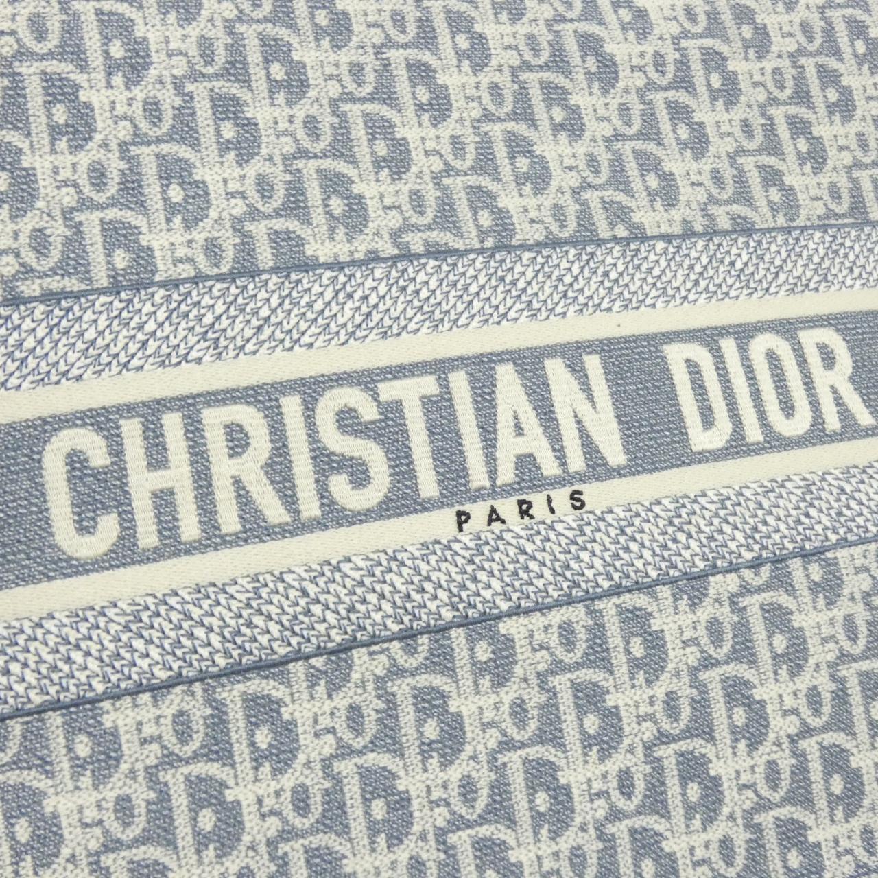 Dior DIOR BOOK TOTE Oblique Canvas Tote Bag