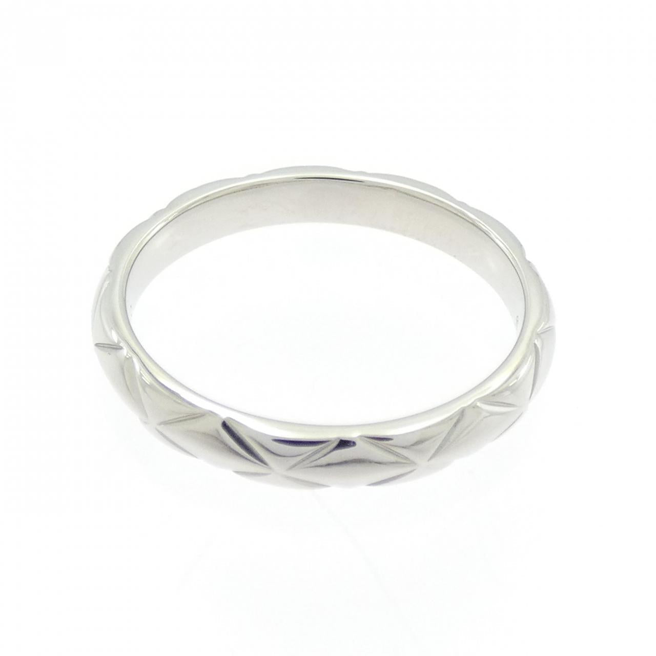 Chanel Matelassé Platinum950 Diamond Ring