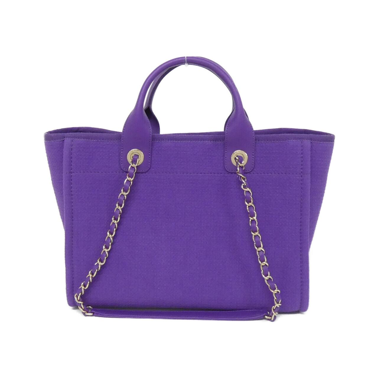 Chanel Deauville Line Mixed Fiber Bag