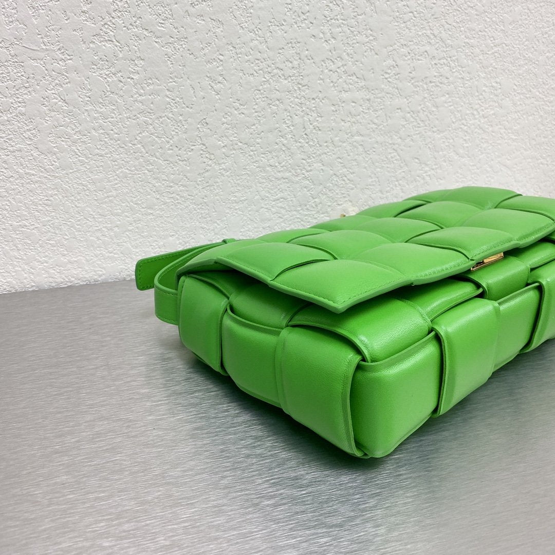 Top Quality Padded Cassette Green, For Women, Women’s Bags 10.2in/26cm 591970VCQR13724