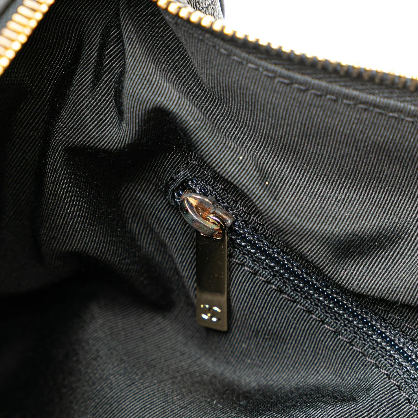 Black Chanel CC Choco Bar Lambskin Shoulder Bag
