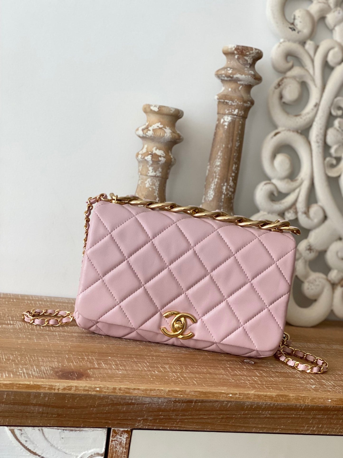 CHLLarge Top Qualityap PiNike Bag For Women 23cm/9in