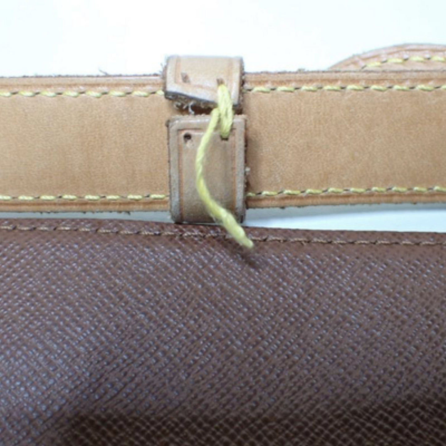 Louis Vuitton Brown Canvas M tte handbag bag
