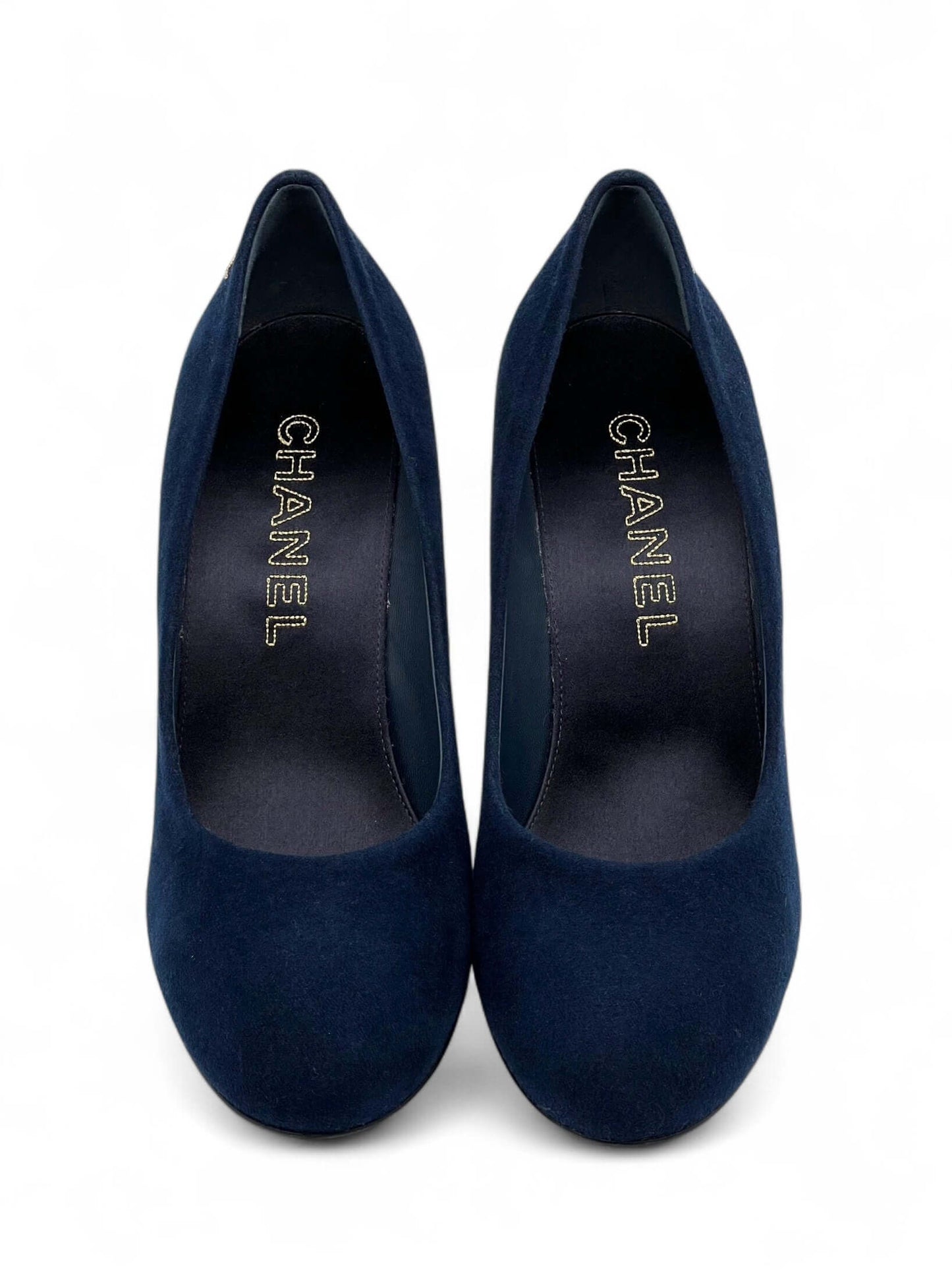 Chanel - Escarpins compensés T40