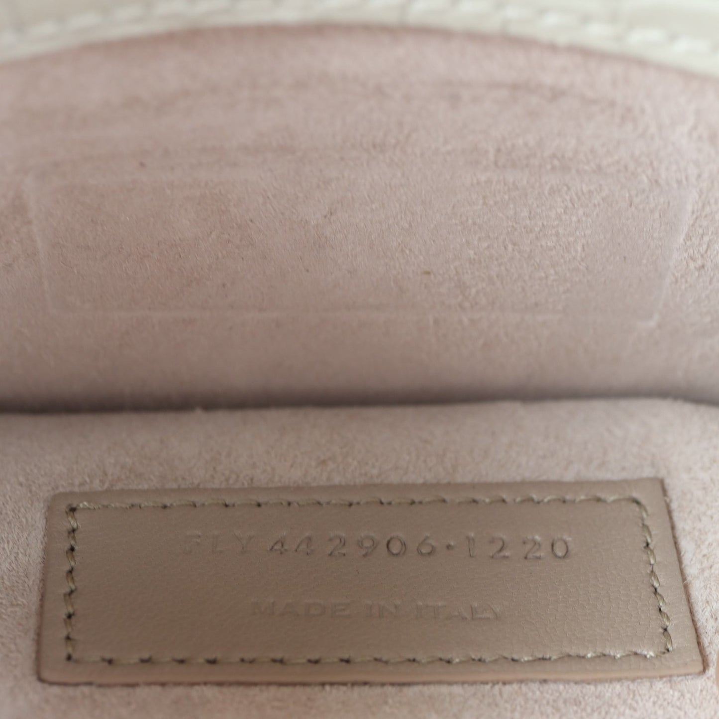 Saint Laurent Sunset Medium Croc-Embossed
