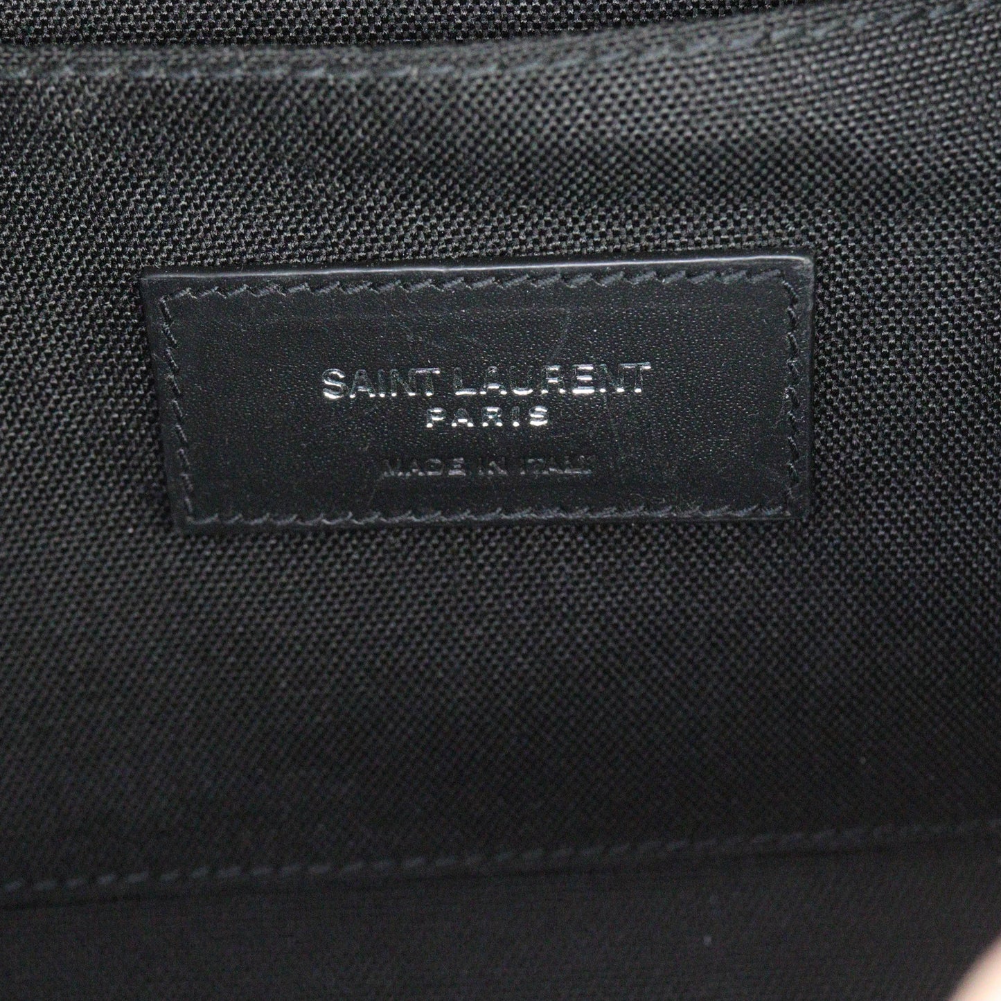 Saint Laurent City Belt Bag Croc-embossed