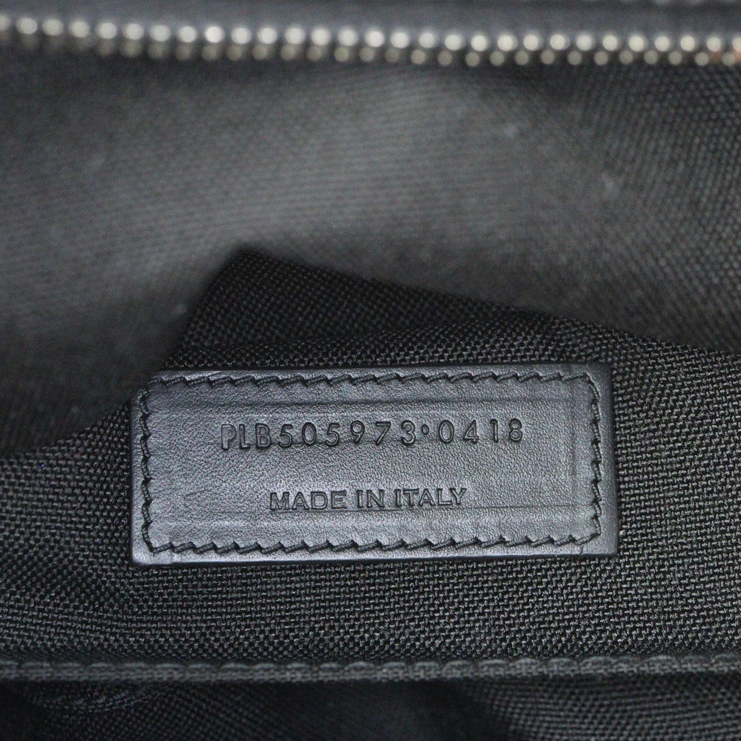 Saint Laurent City Belt Bag Croc-embossed