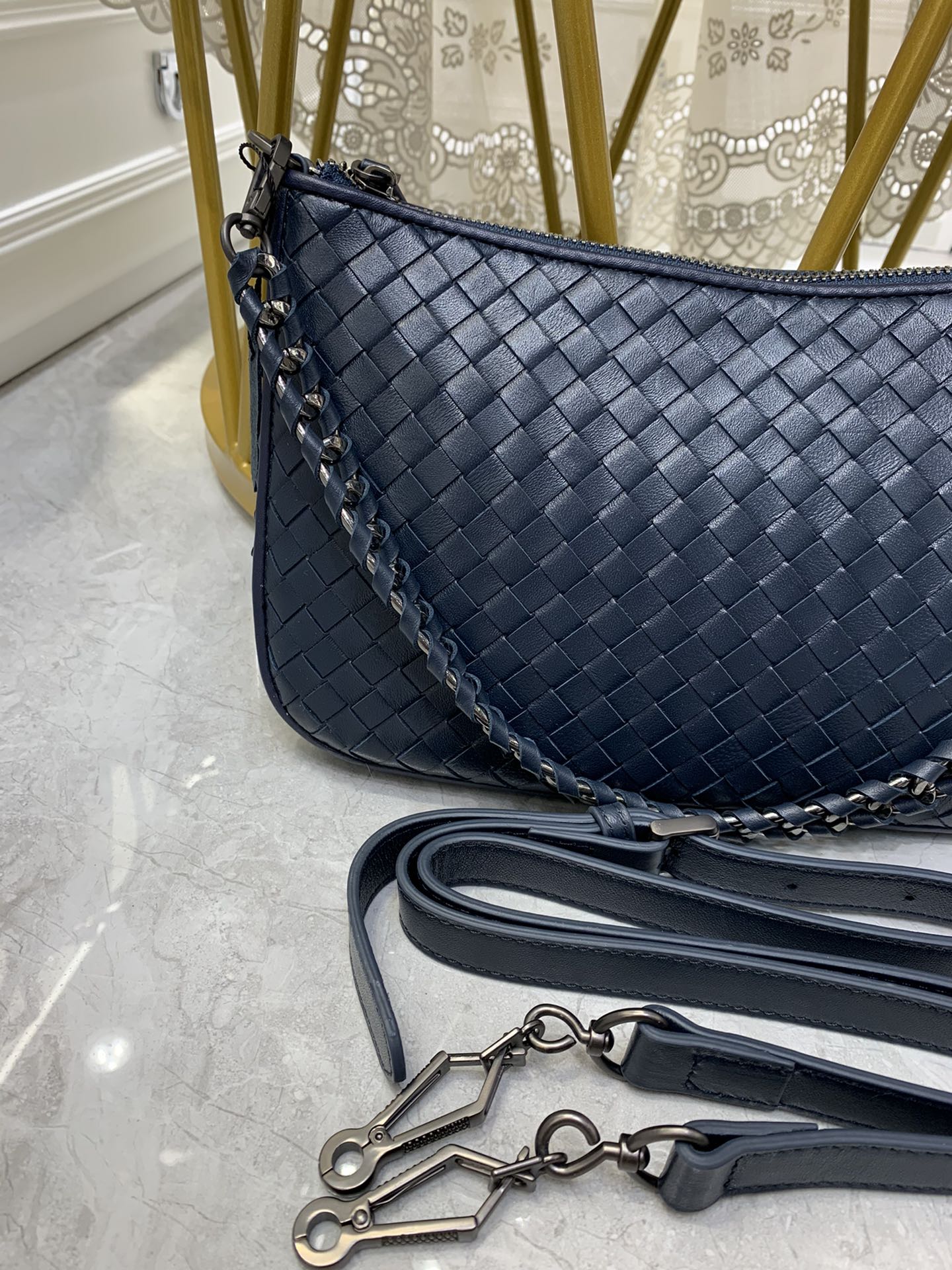 Top Quality Crossbody Bag Blue, For Women, Bags 9.4in/24cm