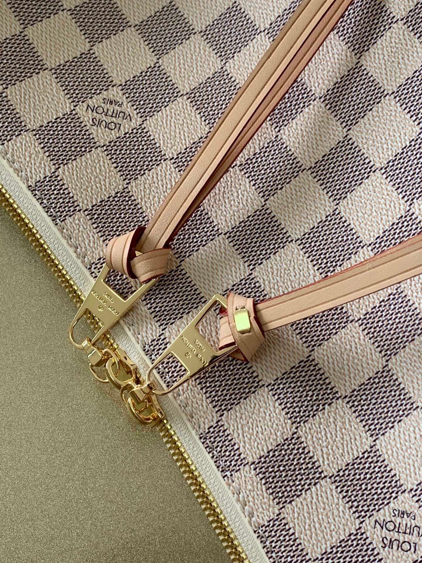 Top Quality Beaubourg Hobo MM Damier Azur Canvas For Women,  Shoulder And Crossbody Bags 12.6in/32cm Top Quality N40343