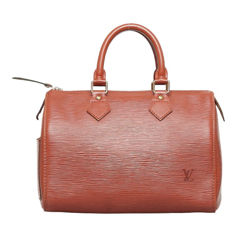 Louis Vuitton Epic Speed 25 Handbag Mini Boston Bag M43013 Kenyan Brown Leather  Louis Vuitton