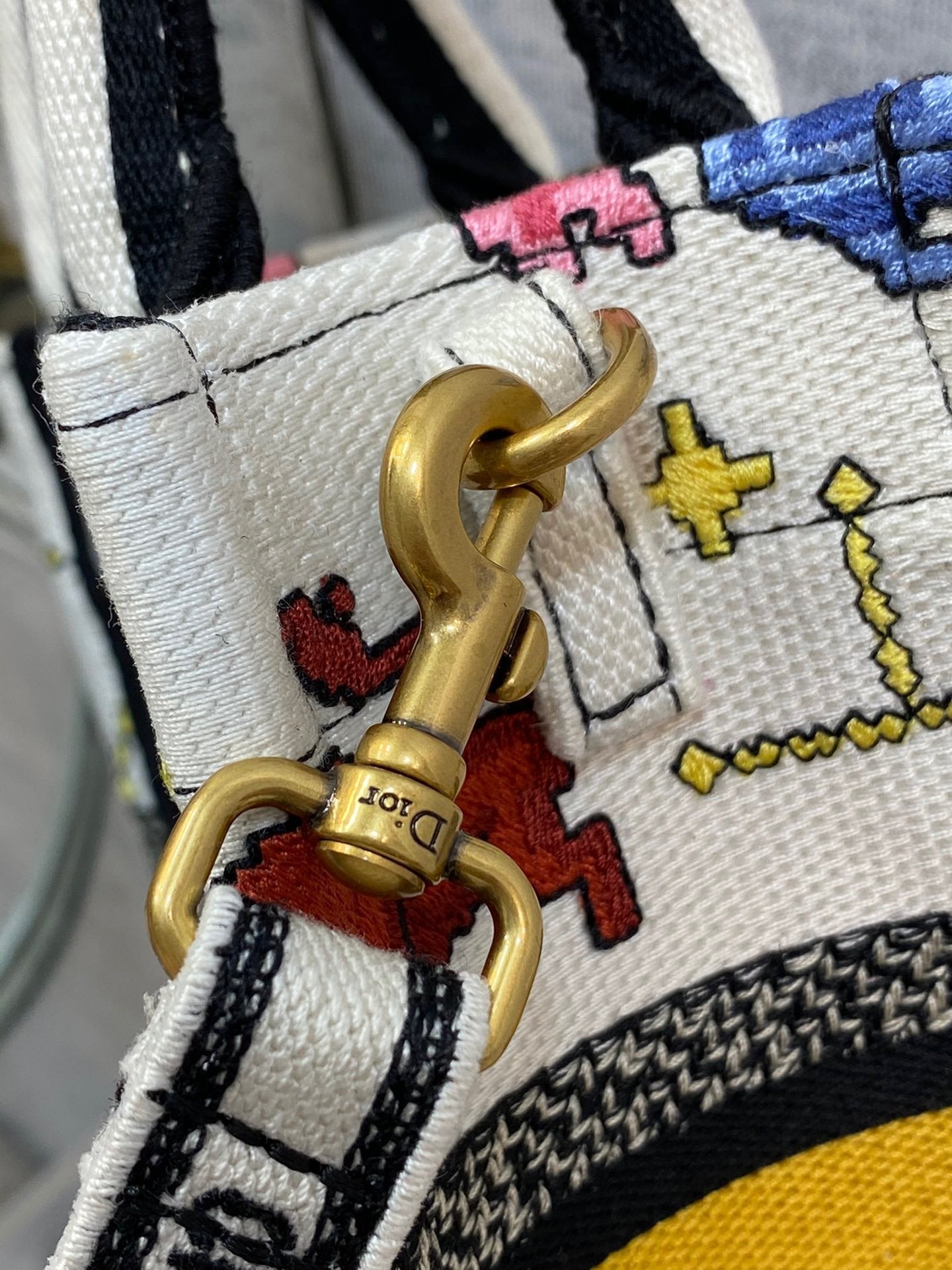 Top Quality Mimi Book Tote Phone Bag Yellow, For Women, Womens Handbags 7in/18cm CD S5555CRTY_M930
