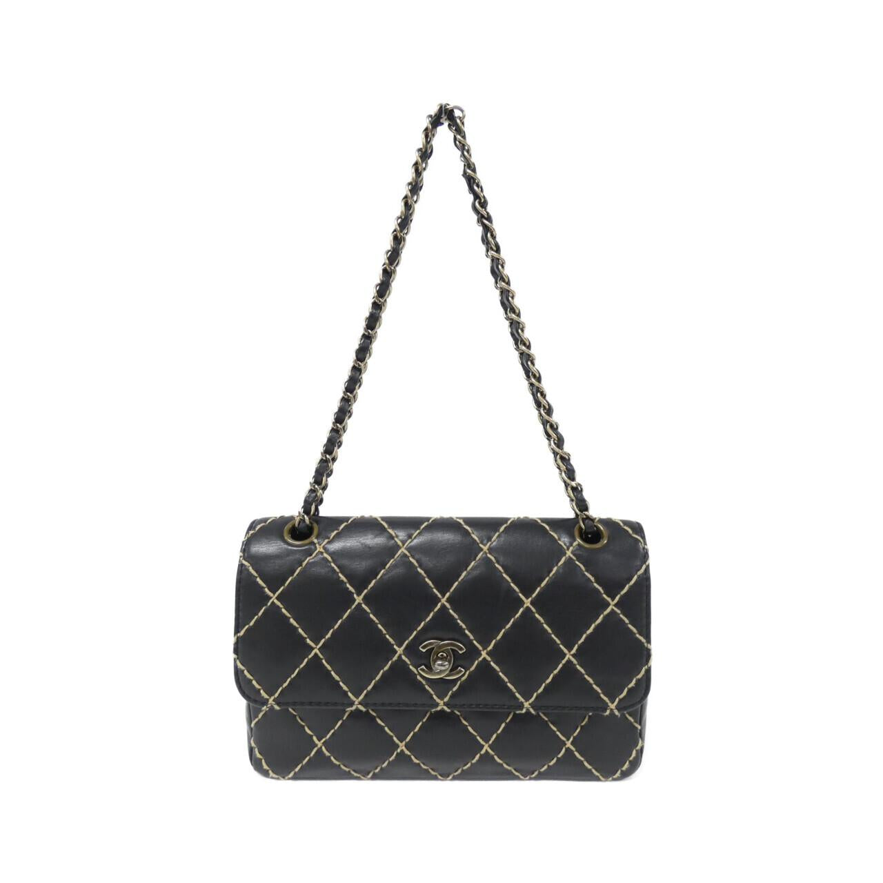 Chanel Wild Stitch Calf Shoulder Bag