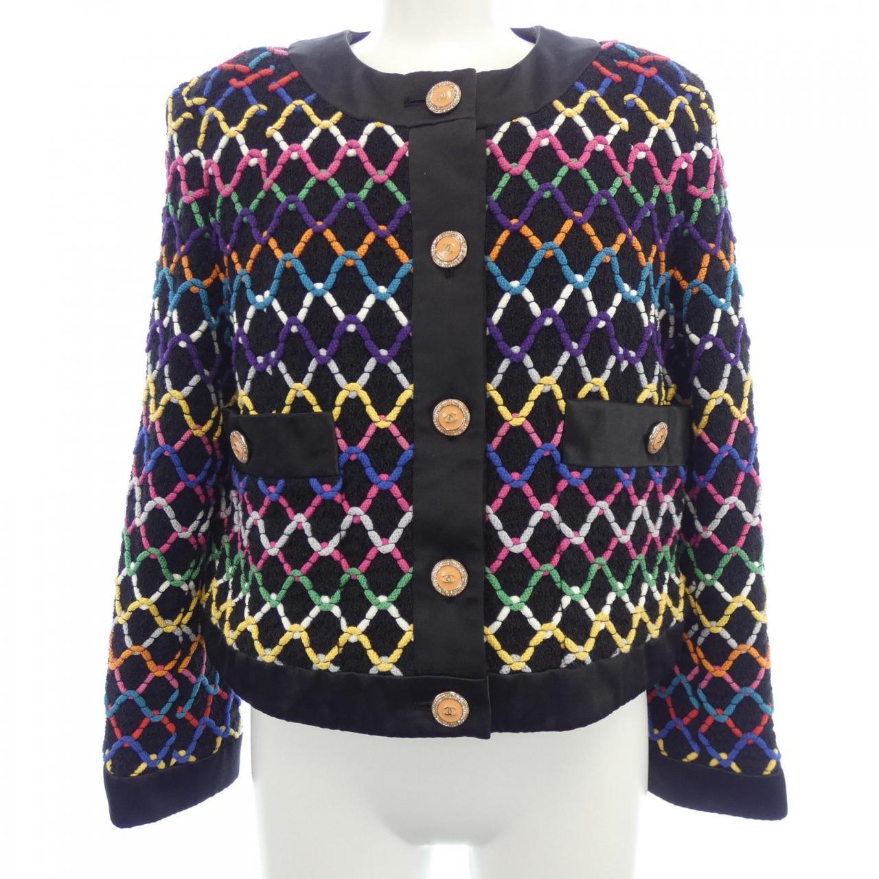 Chanel P72503V64213 Collarless Jacket Jacket