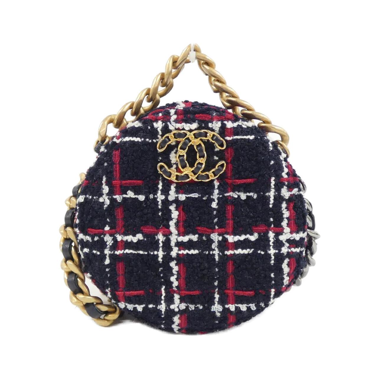 Chanel Chanel 19 Tweed Shoulder Bag