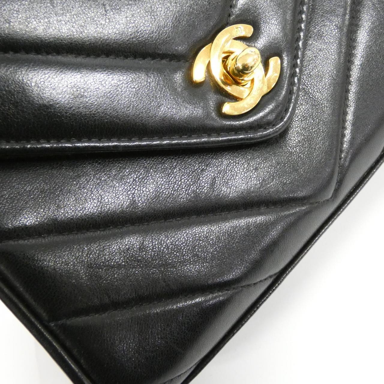 Chanel Lambskin Shoulder Bag