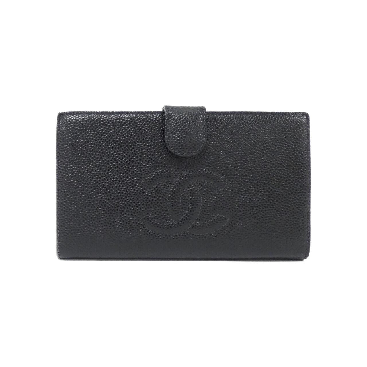 Chanel Timeless CC Caviar Skin Long Wallet