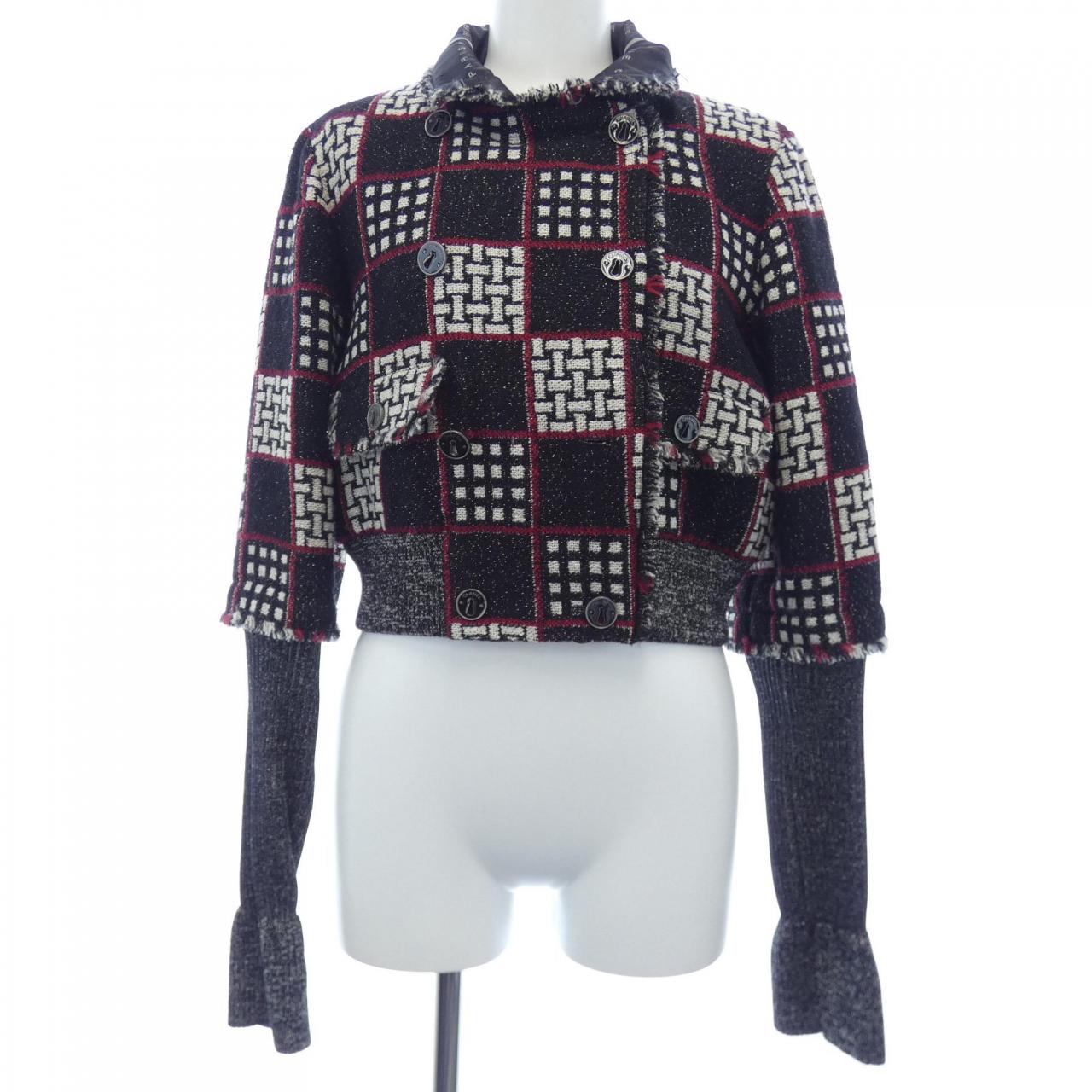 Chanel P32084W04024 07A Silk Blend Jacket