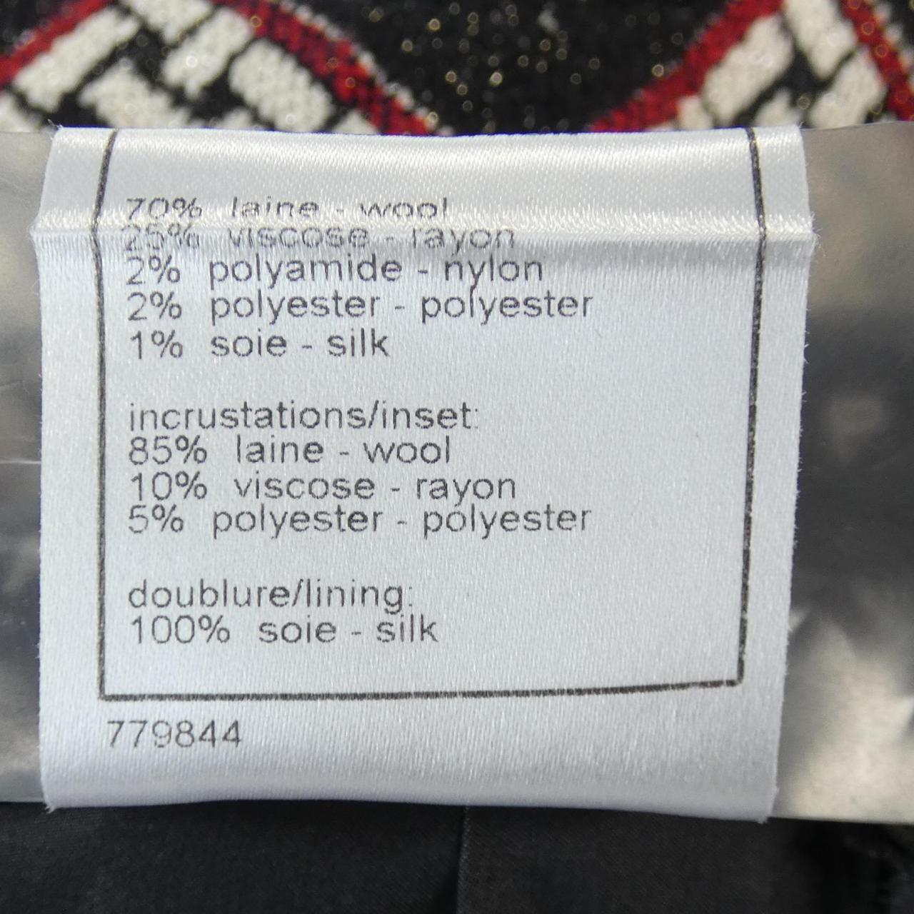 Chanel P32084W04024 07A Silk Blend Jacket