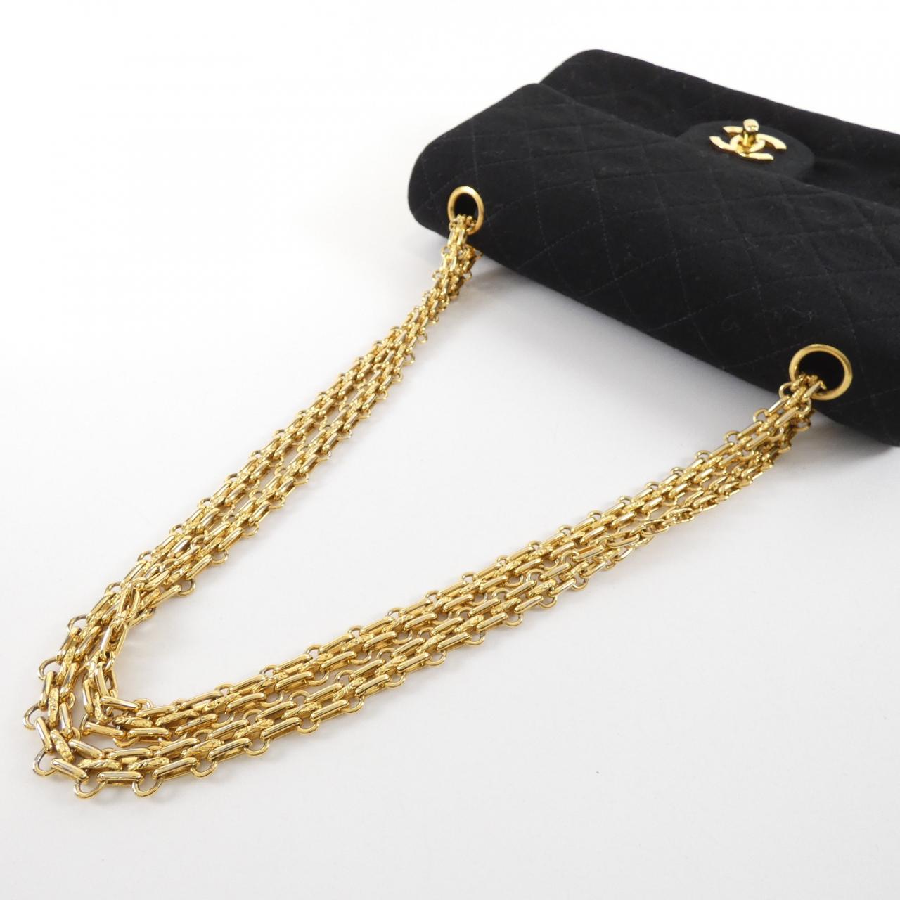 Chanel Canvas Shoulder Bag