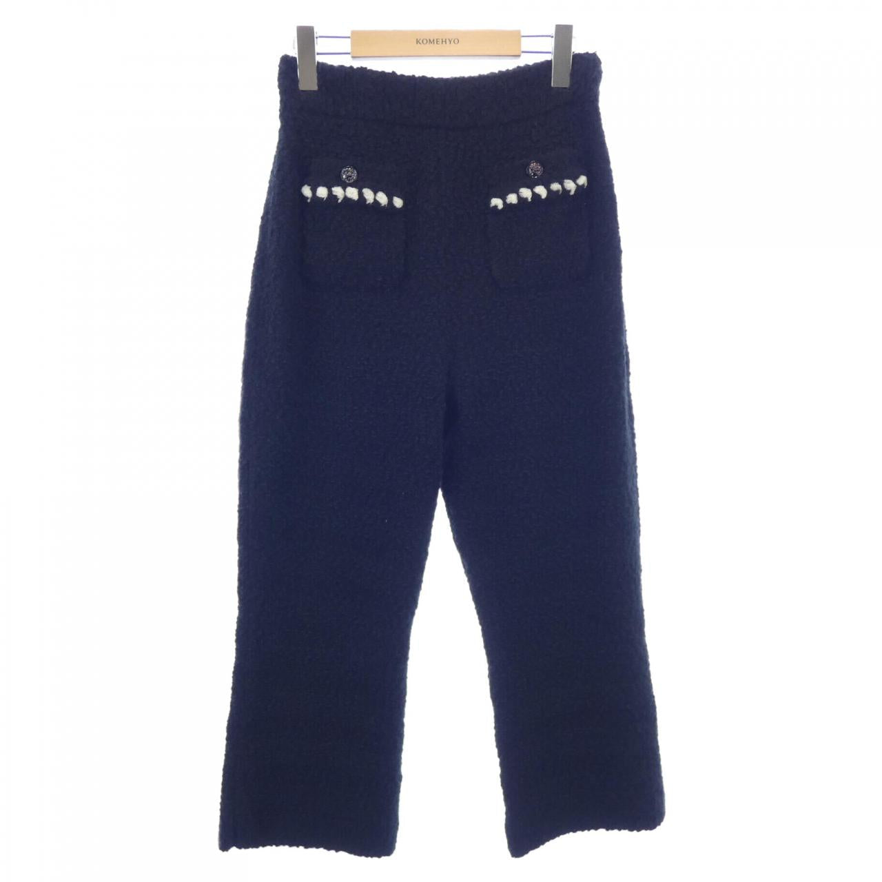 Chanel P73538K10569 Cashmere Blend Pants
