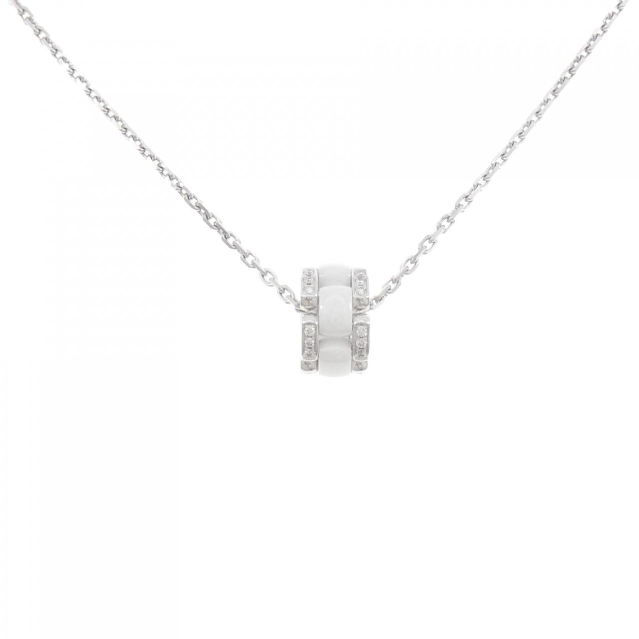 Chanel Ultra Collection 750 White Gold Ceramic Diamond Necklace