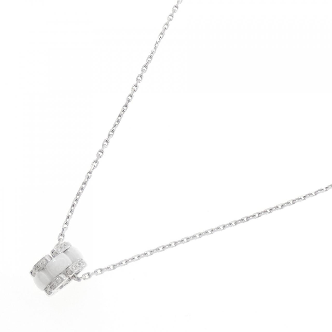 Chanel Ultra Collection 750 White Gold Ceramic Diamond Necklace