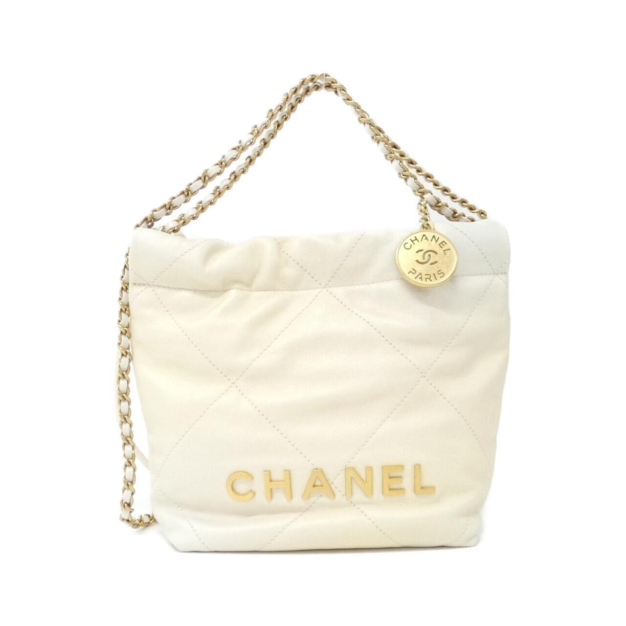 Chanel CHANEL 22 Line Calfskin Shoulder Bag