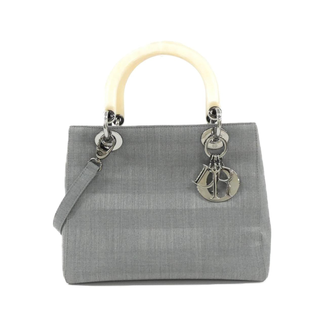 Christian Dior Lady Dior Canvas Bag