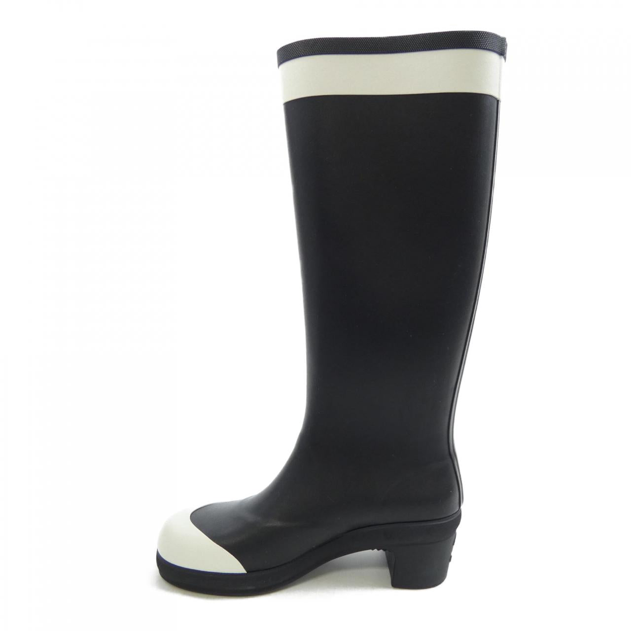 Chanel G34076X51396 Rubber Long Boots