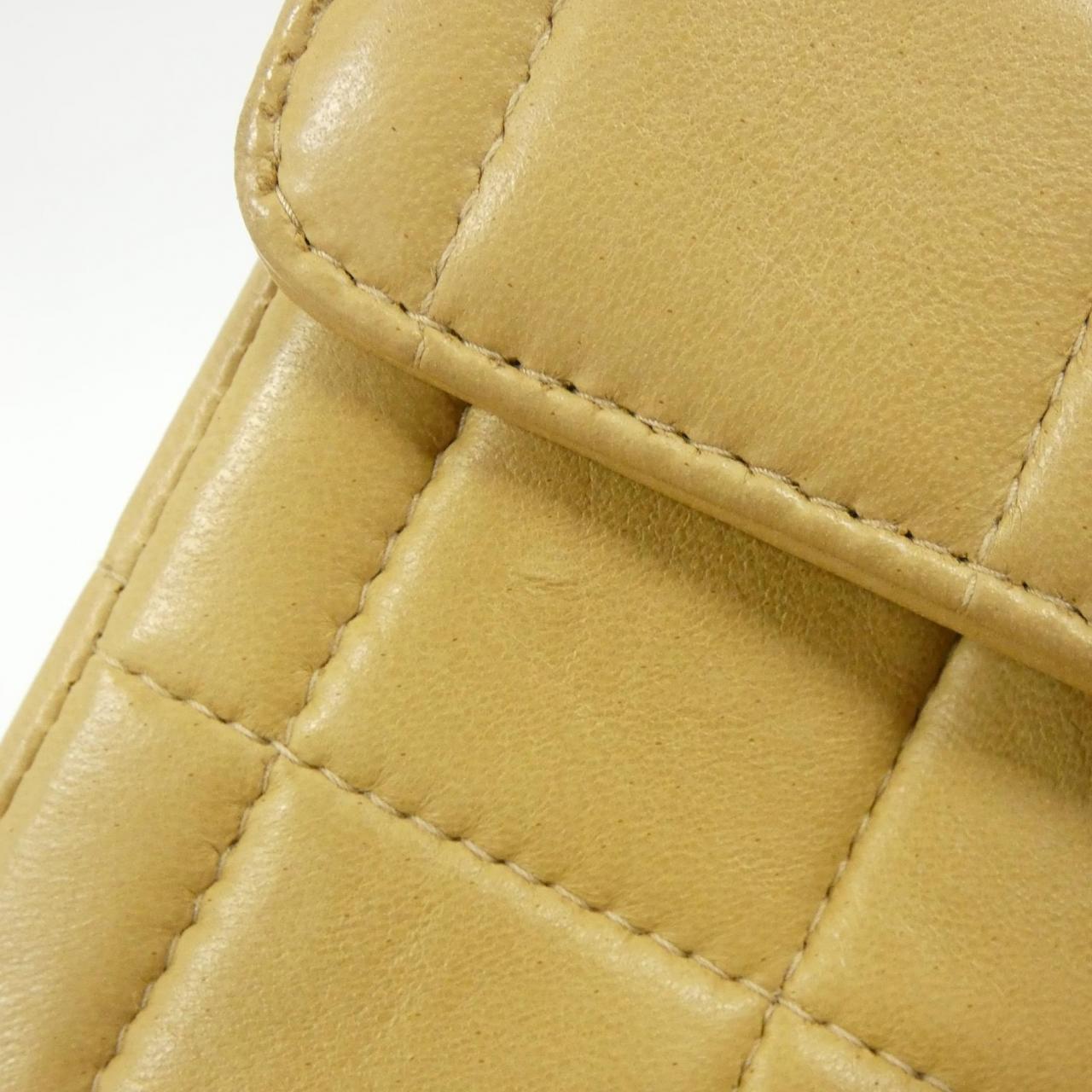 Chanel Choco Bar Lambskin Shoulder Bag