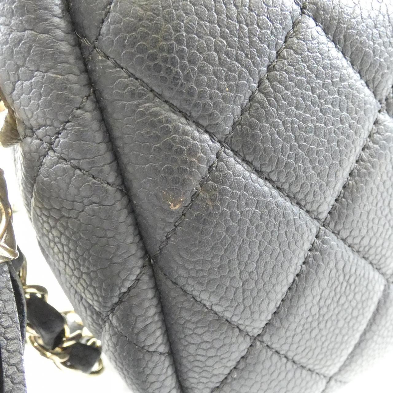 Chanel 57718 Caviar Skin Shoulder Bag