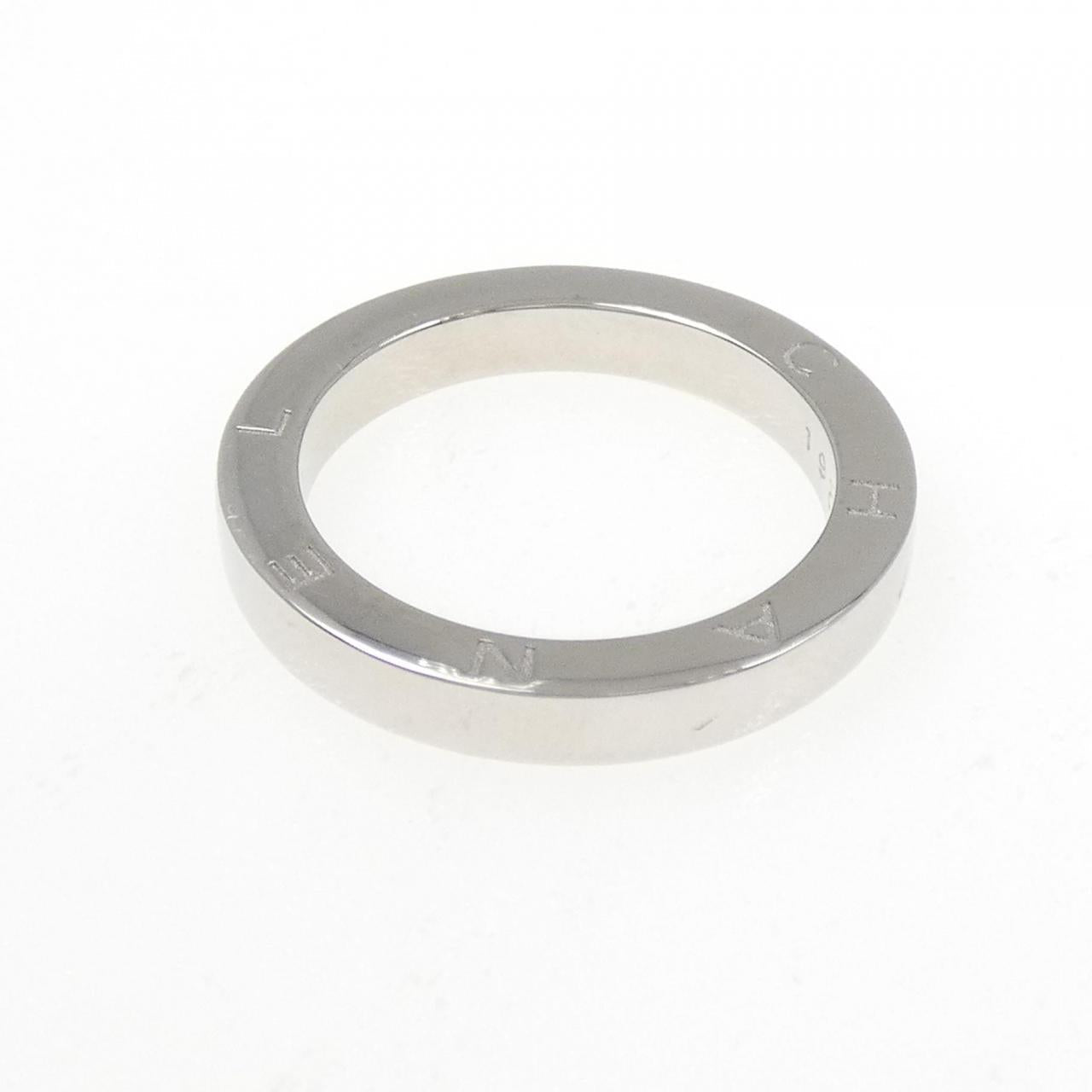 Chanel C Signature Platinum Diamond Ring