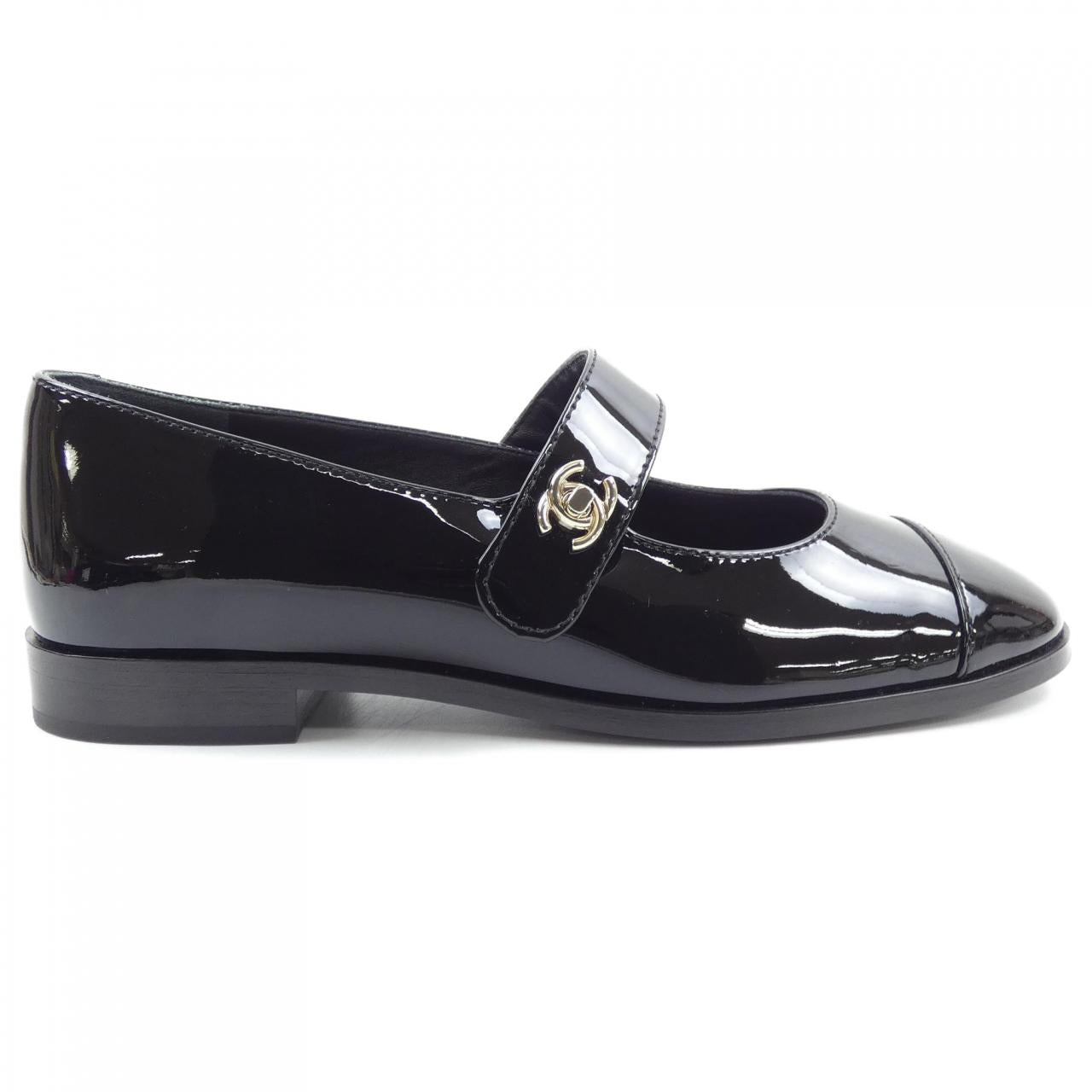 Chanel G45280B14453 Patent Calfskin Shoes